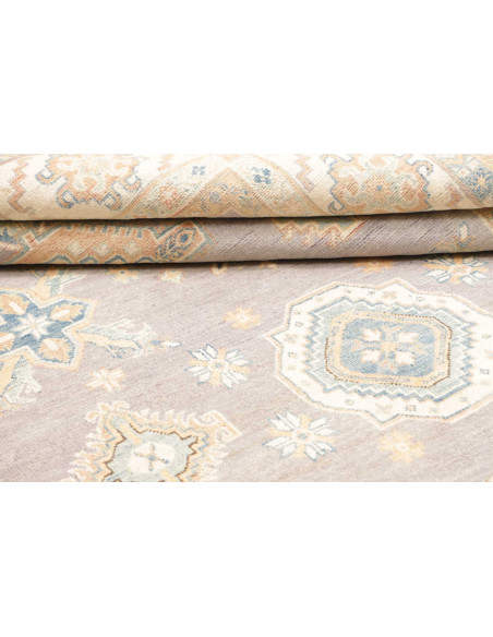 Rug Kazak Afghanistan 195x304 Lavender-grey Cre