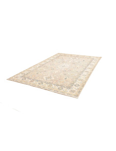 Rug Kazak Afghanistan 201x283 Light Grey Beige 2