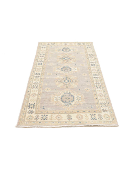 Rug Kazak Afghanistan 201x299 Light Grey Blue