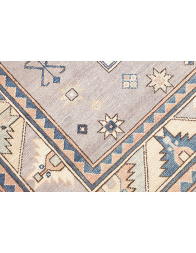 Rug Kazak Afghanistan 189x278 Grey-lavender Lig