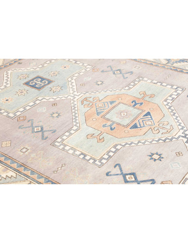Rug Kazak Afghanistan 189x278 Grey-lavender Lig