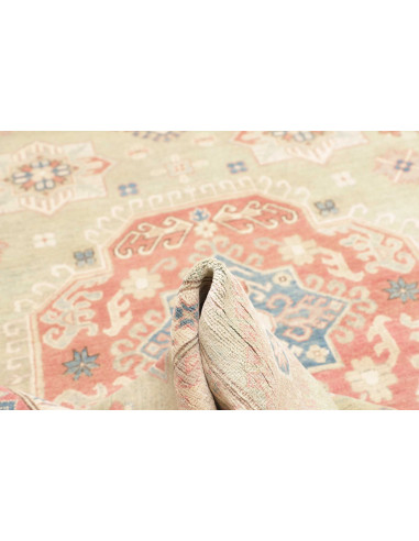 Tappeto Kazak Afghanistan 200x300 Verde Salvia