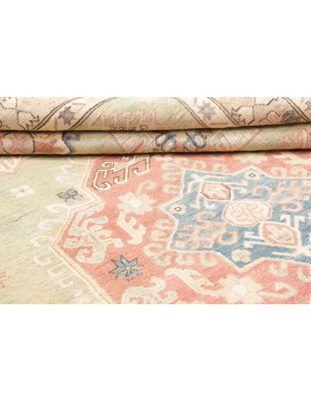 Tappeto Kazak Afghanistan 200x300 Verde Salvia