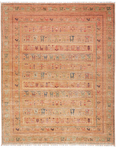 Tappeto Rubin Pakistan 248x310 Terracotta Aranc