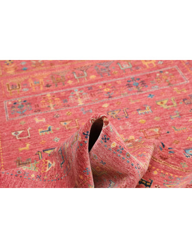 Tappeto Rubin Pakistan 176x235 Terracotta Blu