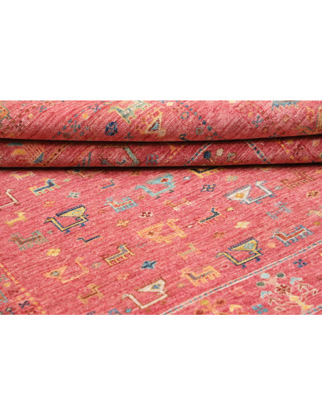 Tappeto Rubin Pakistan 176x235 Terracotta Blu