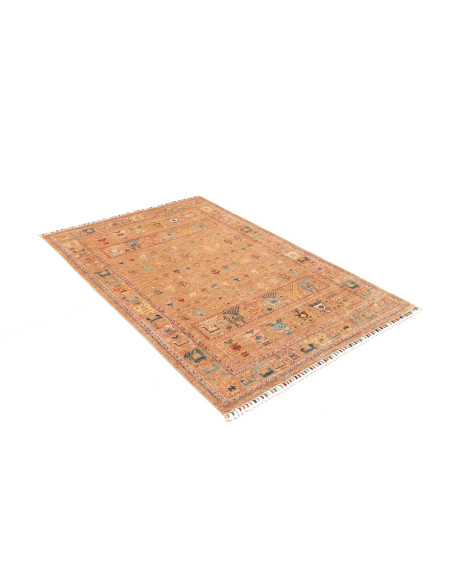 Rug Rubin Pakistan 124x185 Terracotta