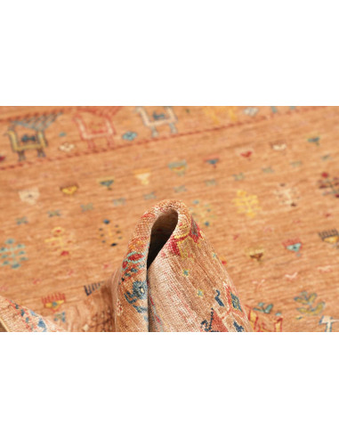 Tappeto Rubin Pakistan 124x185 Terracotta