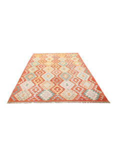 Tappeto Kilim Afghanistan giallo rosso 178x240 2