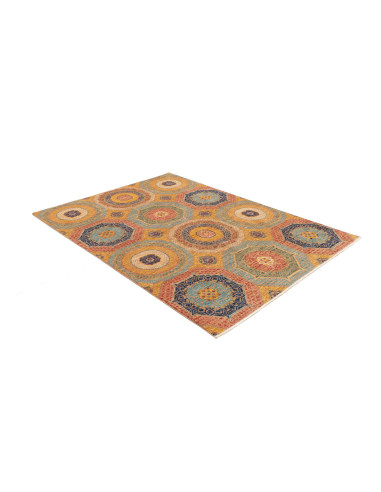 Tappeto Mamlouk Pakistan 149x200 Oro Ocra