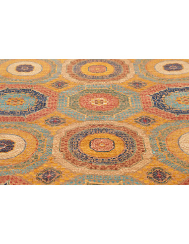 Rug Mamlouk Pakistan 149x200 Gold Ochre