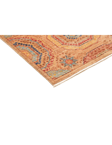 Rug Mamlouk Pakistan 148x210 Terracotta Blue