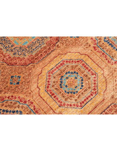 Rug Mamlouk Pakistan 148x210 Terracotta Blue
