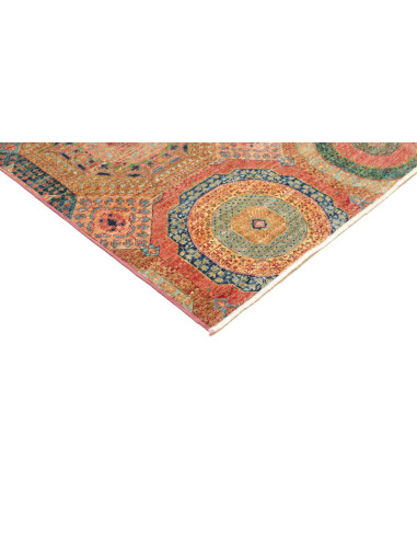 Rug Mamlouk Pakistan 168x232 Terracotta Petrol