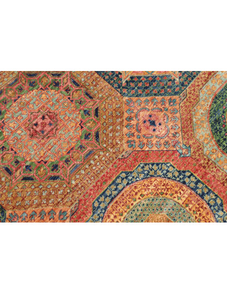 Tappeto Mamlouk Pakistan 168x232 Terracotta Blu