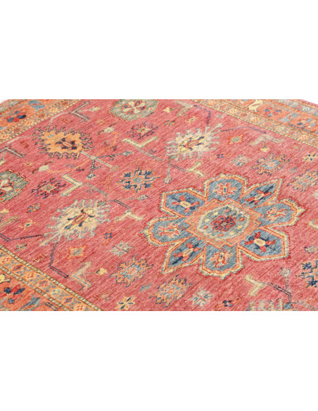 Rug Kazak Fine Pakistan 126x189 Antique Coral R