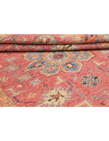 Rug Kazak Fine Pakistan 126x189 Antique Coral R