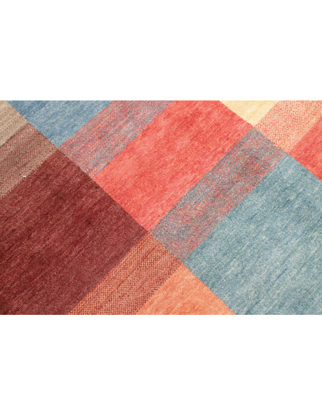 Tappeto Mosaic Pakistan 203x296 Corallo Blu