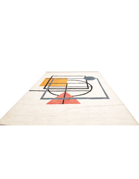 Tappeto Berbero Pakistan 278x365 Bianc