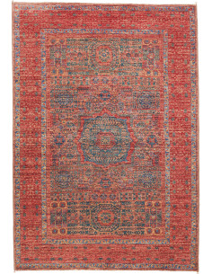 Tappeto Mamlouk Pakistan 99x149 Rosso Terracott