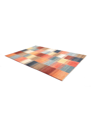 Rug Mosaic Pakistan 198x293 Multicolored Blue