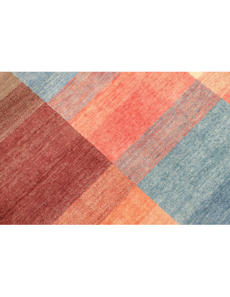 Rug Mosaic Pakistan 198x293 Multicolored Blue