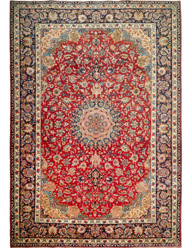 Nadjafabad 255x367 Cm Nadjafabad Persia Hand-carded Wool
