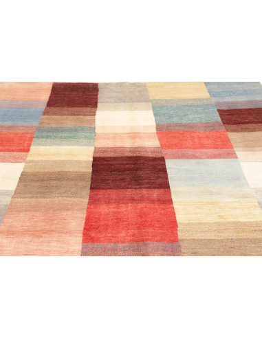 Rug Mosaic Pakistan 191x285 Terracotta Light Bl