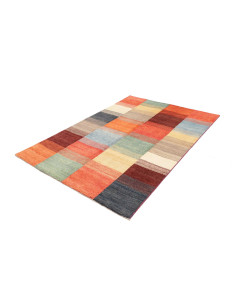 Tappeto Mosaic Pakistan 141x201 Multicolore: Co 2