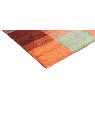 Rug Mosaic Pakistan 141x201 Multi-color: Coral