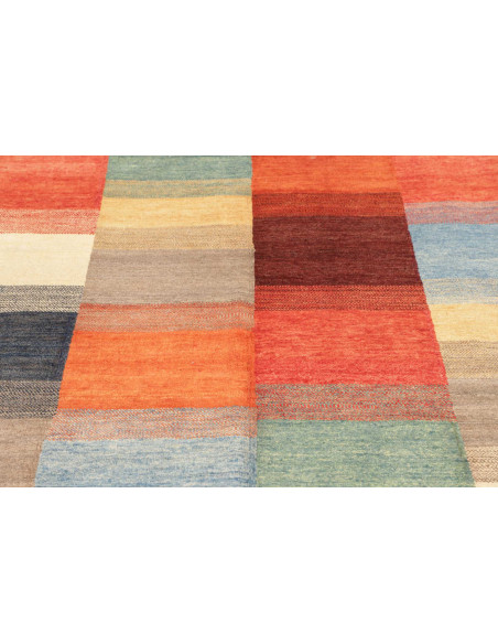 Rug Mosaic Pakistan 141x201 Multi-color: Coral