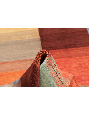 Rug Mosaic Pakistan 141x201 Multi-color: Coral