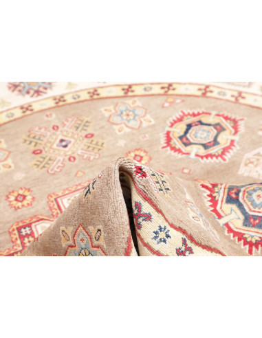 Rug Kazak Afghanistan 239x234 Taupe Cream