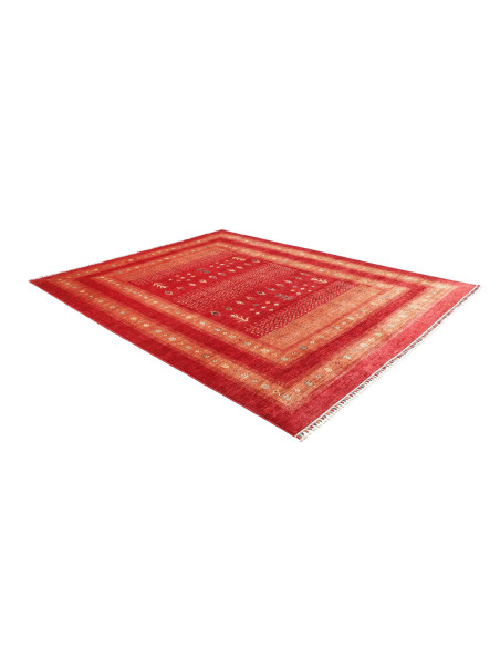 Tappeto Siva Pakistan 240x298 Rosso Terracotta