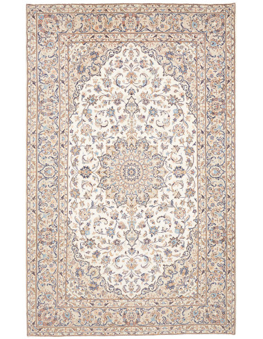 Tappeto Kashan Persia 200x313 Crema Blu Beige M