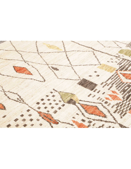 Tappeto Berbero Pakistan 171x254 Bianc