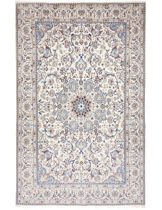 Tappeto Nain 9la Persia 207x322 Avorio Crema Bl