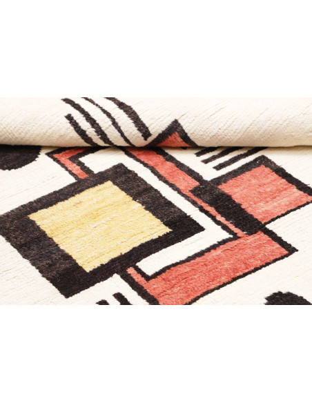 Rug Berber Pakistan 130x181 Cream Bla