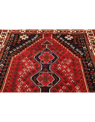 Tappeto Shiraz Persia marrone grigio 160x248