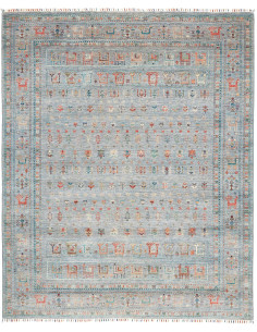 Tappeto Rubin Pakistan 203x250 Azzurro Polvere