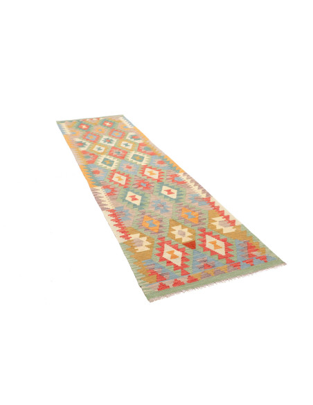Rug Kilim Afghanistan 81x294 Multi-color Coral