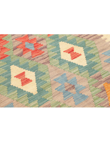 Rug Kilim Afghanistan 81x294 Multi-color Coral