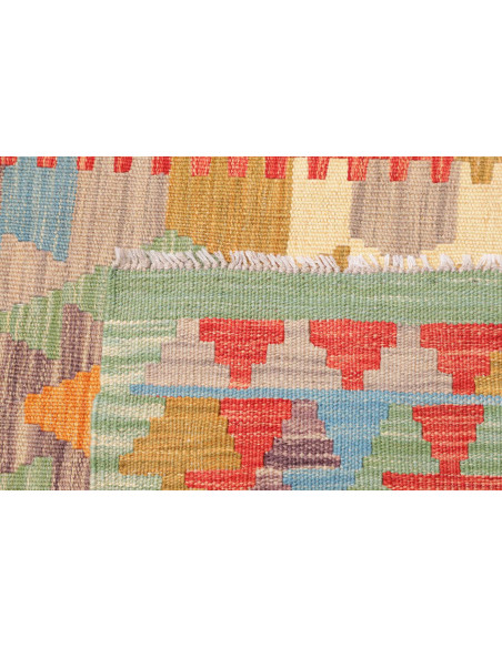 Rug Kilim Afghanistan 81x294 Multi-color Coral