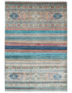 Tappeto Rubin Pakistan 204x290 Blu Turchese Ara