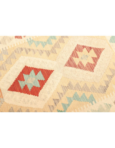 Tappeto Kilim Afghanistan giallo 112x189