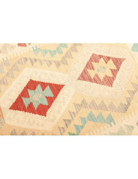 Tappeto Kilim Afghanistan giallo 112x189