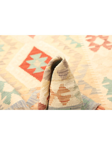 Tappeto Kilim Afghanistan giallo 112x189