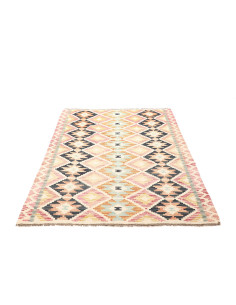 Tappeto Kilim Afghanistan giallo grigio 127x178 2