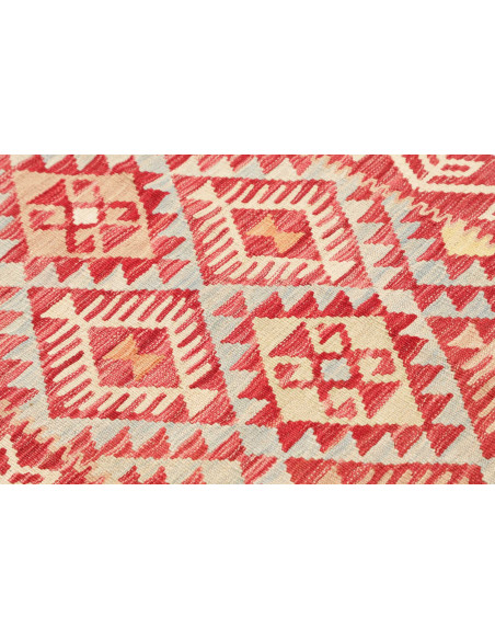 Rug Kilim Afghanistan 76x295 Terracotta Red Bei