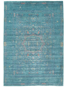 Tappeto Mamlouk Pakistan 209x298 Turchese Petro